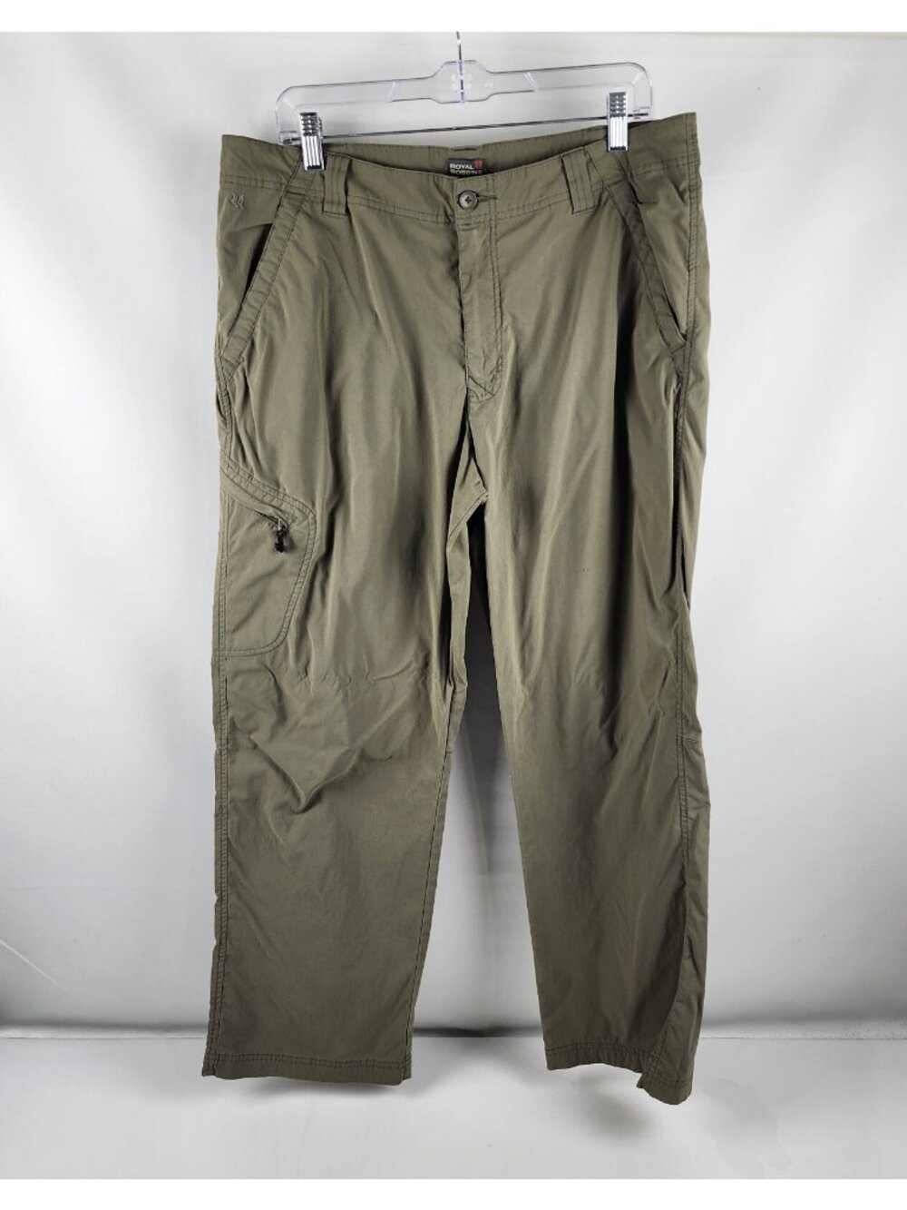 Royal Robbins Pants Mens 36x30 Green Outdoor Hiking Pants